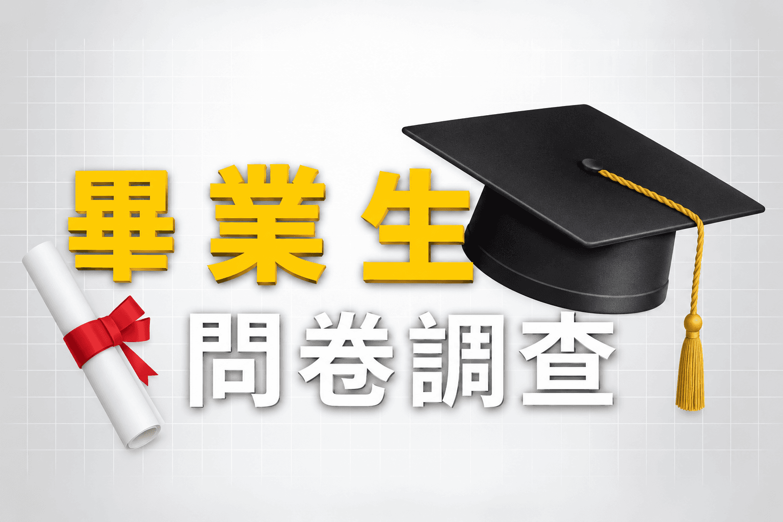 畢業生問卷調查相關連結圖