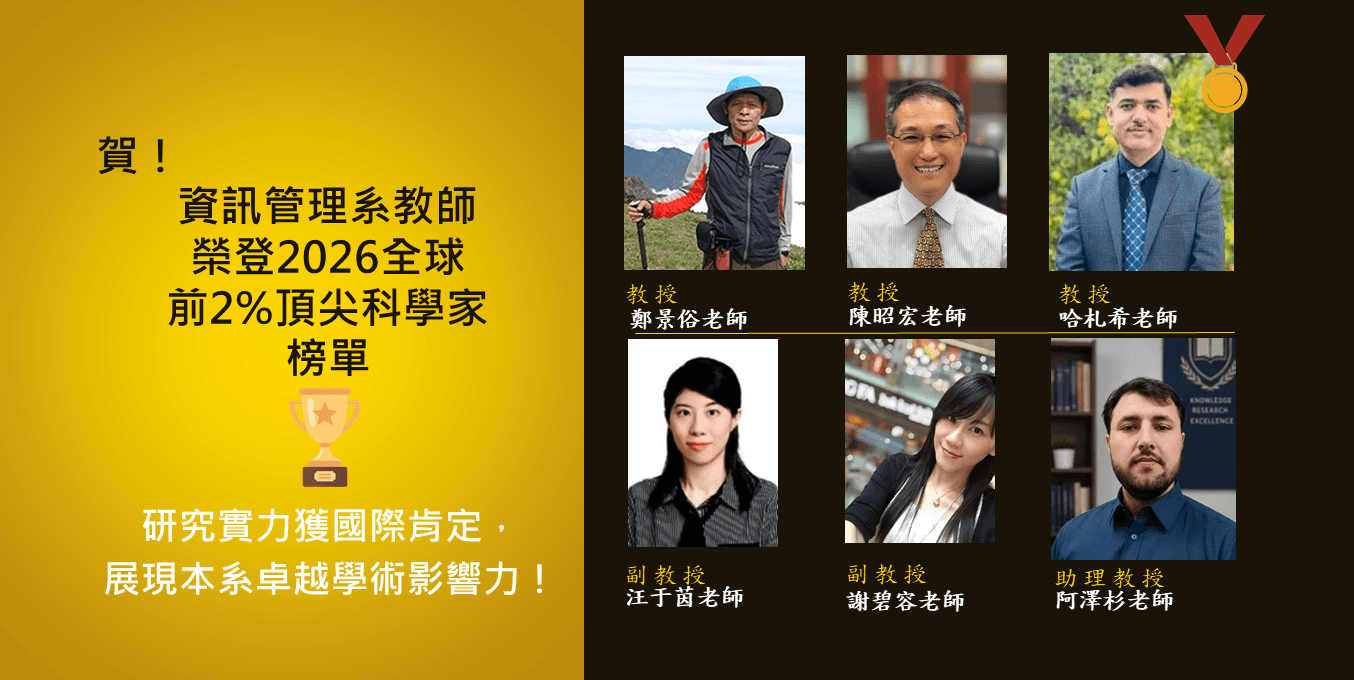 研究成果享譽國際,再創學術佳績! 輪播圖